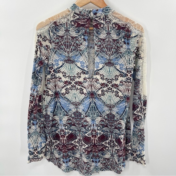Free People Nouveau New World Tulip Hem Blouse Size Small - Picture 10 of 15